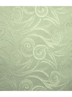 Swirl Tablecloth Fabric-Sage